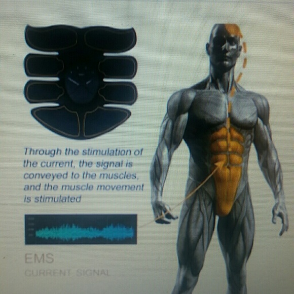 Abs Stimulator, Portable Muscle Trainer with Rhyth - Picture 4 of 6